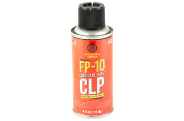Image of Shooter's Choice FP-10 Lubricant Elite Aerosol, 4 oz, Black, SHF-904-A-FPL