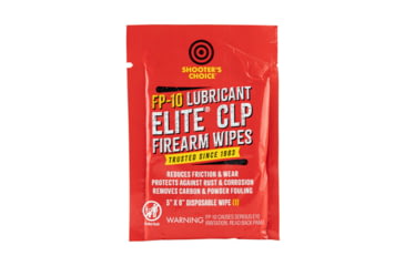 Image of Shooters Choice FP-10 Lubricant Elite CLP Individual Wipes