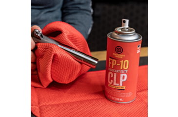 Image of Shooters Choice FP-10 Lubricant Elite Aerosol, 4 oz, Black, SHF-904-A-FPL