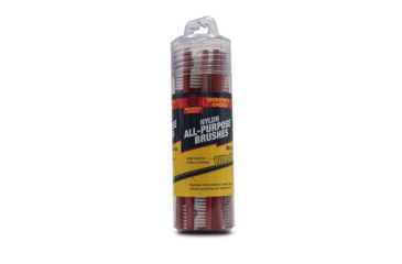Image of Shooter's Choice Nylon All Purpose Receiver Brushes 20 Pack, Red, SHF-316R-20