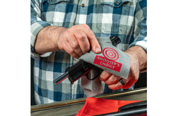 Image of Shooters Choice Silicone Gun Cloth, Black, SHF-3503