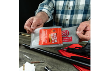 Image of Shooters Choice Silicone Gun Cloth, Black, SHF-3503