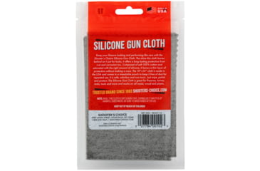 Image of Shooters Choice Silicone Gun Cloth, Black, SHF-3503