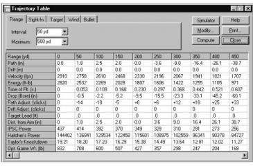 Image of Shooting Chrony Chrony Ballistics II Software, Microsoft 32-bit Operating Systems Compatible 39525