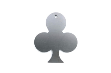 Image of Shootsteel Inc. Evil RoyAR Deck of Cards - 3/8" AR550 Club Steel Target, 1212247900207