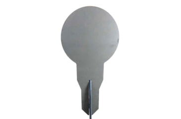 Image of Shootsteel Evil Roy Target System, 3/8in AR550, Round Target Only, Gray, 10 inch, 1073050943535