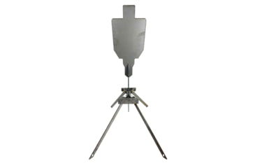 Image of Shootsteel Evil Roy Target System, 3/8in AR550, Silhouette Target, Gray, 12x20 inch, 1072951558191