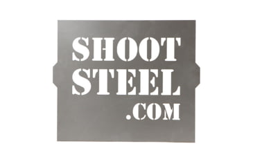 Image of Shootsteel Shoot Steel Logo Stencil, Gray, One Size, 11924822148