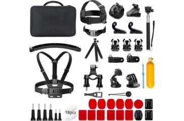 Image of Shop-Akaso AKASO Action Camera Accessories Kit, SYZ0013-BK-01