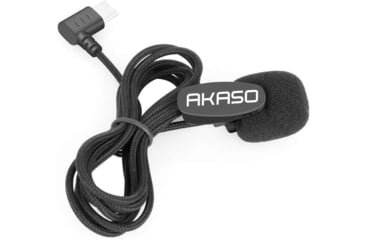 Image of Shop-Akaso Type-C to 3.5mm Audio Adapter Cable, 90deg Angled, SYAC0077-BK