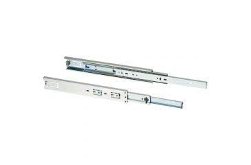 Image of Shop Fox 12in Full Ext Drawer Slide 100 lb. Capacity Side Mount Pair D3028