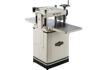Image of Shop Fox 15in 3 HP motor and 5200 RPM Fixed-Table Planer w/Helical Cutterhead, W1874