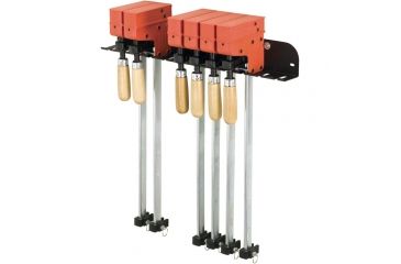 Image of Shop Fox 3 pc. Clamp Rack for Parallel Clamps D4346