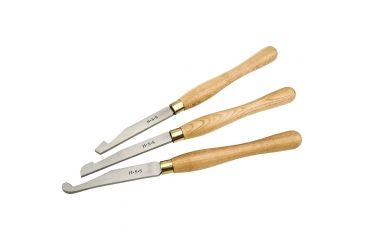 Image of Shop Fox 3 pc. HSS Lathe Chisel Set D4058