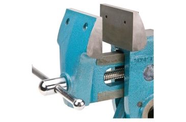 Image of Shop Fox 360-Degree Swivel Parrot Vise, 4.75 in. Capacity, 3-1/2 in. x 2-1/8 in. Jaws D3125