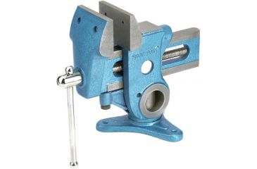 Image of Shop Fox 360-Degree Swivel Parrot Vise, 4.75 in. Capacity, 3-1/2 in. x 2-1/8 in. Jaws D3125