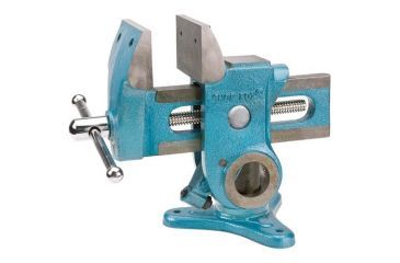 Image of Shop Fox 360-Degree Swivel Parrot Vise, 4.75 in. Capacity, 3-1/2 in. x 2-1/8 in. Jaws D3125