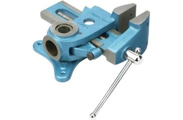 Image of Shop Fox 360-Degree Swivel Parrot Vise, 4.75 in. Capacity, 3-1/2 in. x 2-1/8 in. Jaws D3125