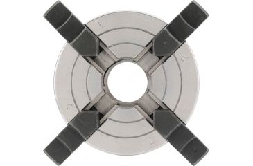 Image of Shop Fox 3in 4 Jaw Chuck 1in x 8 TPI D4054