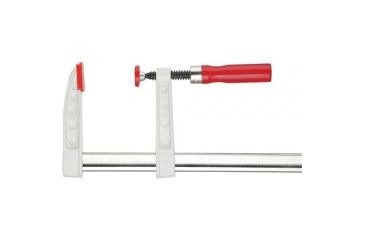 Image of Shop Fox 4-3/8 in. Throat Depth Long Reach Bar Clamp, Heavy Duty, 12in. Capacity D2916