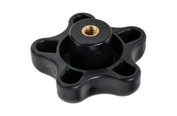 Image of Shop Fox 5-Prong Knob 20 TPI, 2-1/4in DIA, ABS Polypropylene, D4848