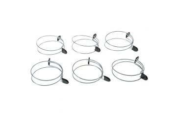 Image of Shop Fox 5in Double Loop Squeeze Hose Clamp, 6 pk. D4570