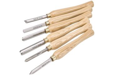 Image of Shop Fox 6 pc. HSS Lathe Chisel Set D3783