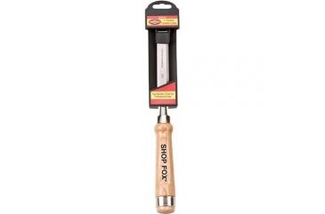 Image of Shop Fox Chrome Vanadium Chisel w/ Ash Handle, 3/4in. Wide File, 12 in. Long Overall D3764