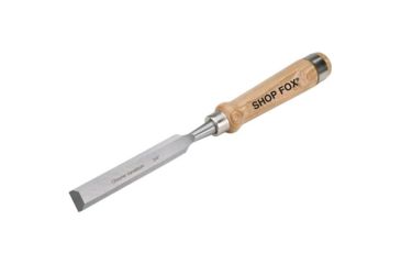 Image of Shop Fox Chrome Vanadium Chisel w/ Ash Handle, 3/4in. Wide File, 12 in. Long Overall D3764