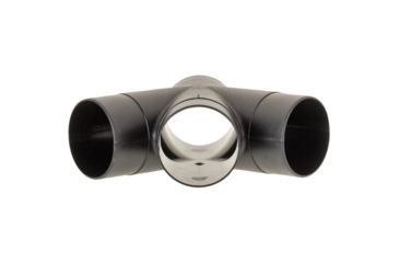 Image of Shop Fox Double Branch 4in To 4x4x4in, Black, D4866