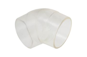 Image of Shop Fox Elbow 2-1/2in, Clear, D4862