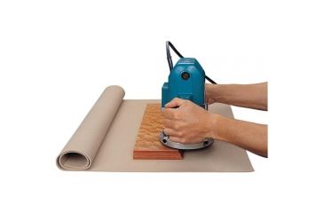 Image of Shop Fox Premium Neoprene Rubber Pad, Natural, Router Pad, 1/8 in. Thick, 24in. Wide x 36in. Long W1320