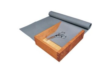 Image of Shop Fox Premium Neoprene Rubber Pad, Gray, Sanding Pad, 1/8 in. Thick, 24in. Wide x 36in. Long W1321