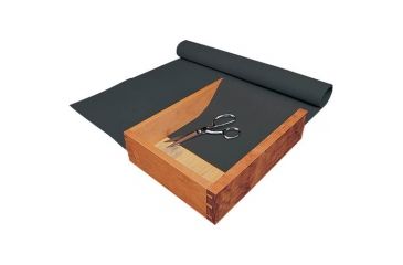 Image of Shop Fox Premium Neoprene Rubber Pad, Black, Anti-Vibration Pad, 1/8 in. Thick, 24in. Wide x 36in. Long W1322