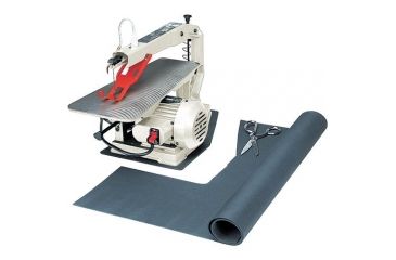 Image of Shop Fox Premium Neoprene Rubber Pad, Black, Anti-Vibration Pad, 1/8 in. Thick, 24in. Wide x 36in. Long W1322