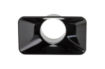 Image of Shop Fox Rectangular Nozzle 6in x 3-1/2in, Black, D4864