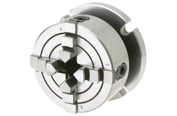 Image of Shop Fox Small 4-Jaw Chuck With Plate D3754