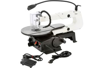 Image of Shop Fox VS Scroll Saw with Foot Switch, 16in, W1872