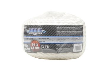Image of Shoreline Marine Anchor Line Twisted Nylon Rope - 3/8" x 50' 059101