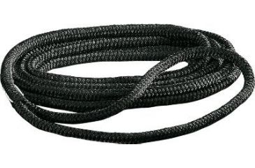 Image of Shoreline Marine Double Braided Nylon Dock Line - 1/2" x 20' Black 075833