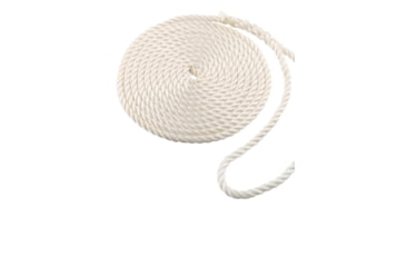 Image of Shoreline Marine Dock Line NYL 3-STR 3/8"X25'WHT, SL91630