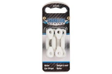 Image of Shoreline Marine Eye Strap Nylon White 4 Pk 530385
