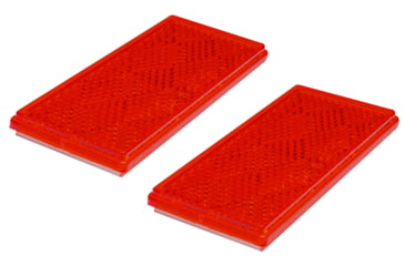 Image of Shoreline Marine Reflector Reflector Rectangle Red, SL76658