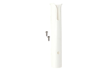 Image of Shoreline Marine Rod Holder Singl Basic White Tube, SL91357
