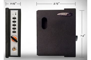 Image of ShotLock Shotgun 200E Solo-Vault Electronic Gun Safe S-SSV200E