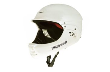 Image of Shred Ready Standard Fullface Safety Helmet, Pearl White, One-Size, SDFFPWHT19