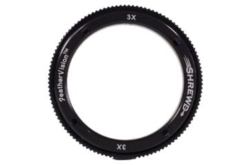 Image of Shrewd 3x Lens w/ Housing Verde Vitri 29mm Mini Mag, Black, SMLHMM3X