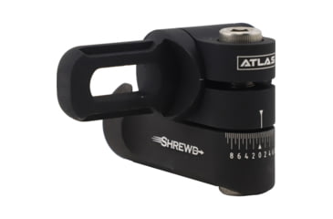 Image of Shrewd Atlas V-Bar Single Bow Stabilizers, Matte Black, SMAVB1ATLASMBK