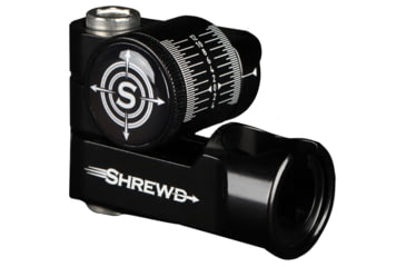 Image of Shrewd Atlas V-Bar Single Bow Stabilizers, Gloss Black, SMAVB1ATLASBK