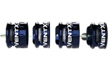 Image of Shrewd VentX 0.19in Fiber Recurve Scope Bow Sight and Dot Kit, Blue, SMSVENTX019BL